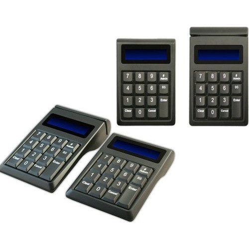 ID TECH SecureKey M130 Card ReaderKeypad Access Device - Black Door - Mechanical Key Magnetic Strip - LCD - 5 V DC IDKE-534833ABE-S1