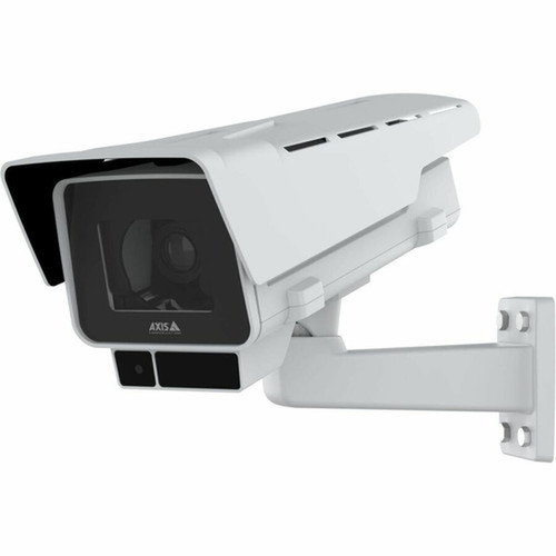 AXIS P1388-LE 8 Megapixel Outdoor 4K Network Camera - Color - Box - White - TAA Compliant - 16404 ft 50 m Infrared Night Vision - - 02738-001
