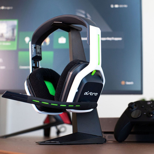 Logitech A20 Gaming Headset - Stereo - Wireless - RF - Over-the-head - Binaural - WhiteGreen 939-001882