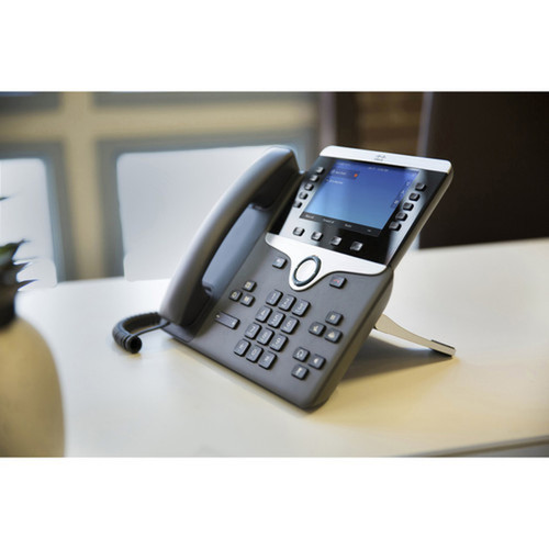 Cisco 8841 IP Phone - Corded - Wall Mountable Desktop - Charcoal Gray - 5 x Total Line - VoIP - Unified Communications Manager User CP-8841-3PCC-K9