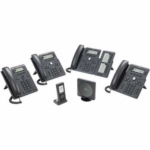Cisco 6821 IP Phone - Corded - Corded - Wall Mountable - 2 x Total Line - VoIP - 25 LCD - 2 x Network RJ-45 - PoE Ports CP-6821-3PW-NA-K9