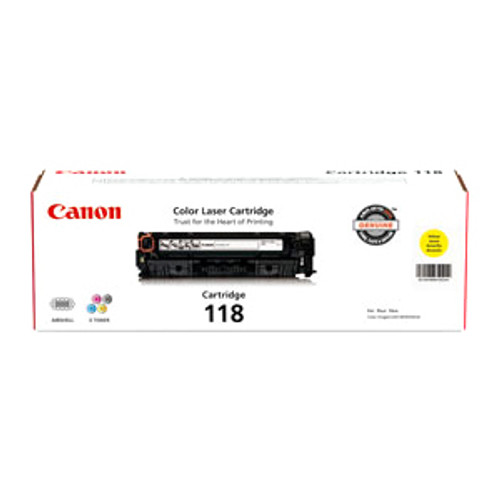 Canon CRG118 Toner Cartridge - Laser - Yellow (Fleet Network)