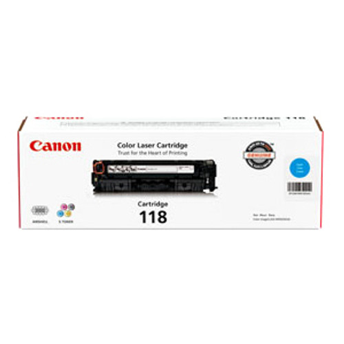 Canon CRG118 Toner Cartridge - Laser - Cyan (Fleet Network)