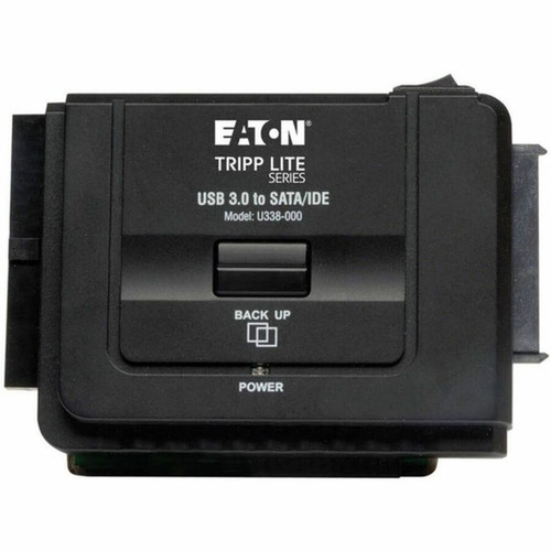 Tripp Lite by Eaton USB 30 to SATA  IDE Combo Adapter - 1 x Type A USB 30 USB Male - 1 x 7-pin Serial ATA 30 SATA Male 1 x 40-pin U338-000