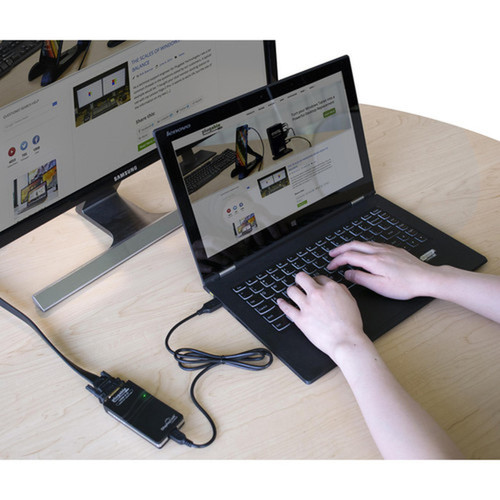 Plugable USB 20 to VGA Video Graphics Adapter for Multiple Monitors Windows - USB 20 - 1 x 15-pin HD-15 VGA - 1920 x 1080 Supported USB-VGA-165