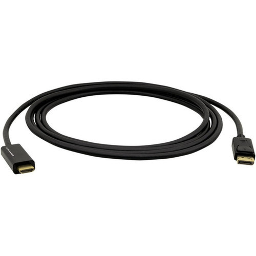 Kramer DisplayPort M to HDMI M 4K Active Cable - 6 ft DisplayPortHDMI AV Cable for PC Notebook AudioVideo Device - First End C-DPMHMUHD-6