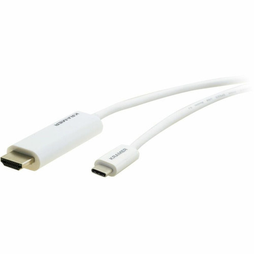 Kramer USB Type-C M to HDMI M cable - 328 ft HDMIUSB-C AV Cable for Monitor TV Projector AudioVideo Device - First End 1 x C-USBCHM-10
