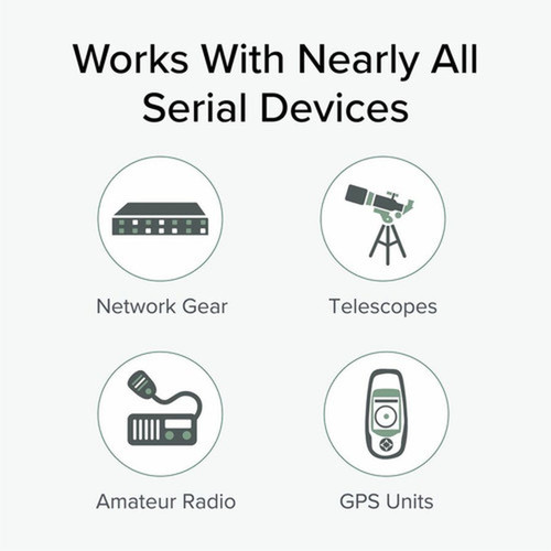 Plugable USB to Serial Adapter Compatible with Windows Mac Linux - 2 ft SerialUSB Data Transfer Cable for PDA GPS Router Modem PL2303-DB9