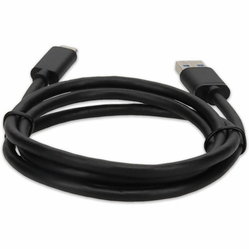 AddOn USB Cable - 33 ft USB Data Transfer Cable for MacBook Notebook Computer Printer Portable Hard Drive Tablet - First End 1 USBC2USB3A1MB