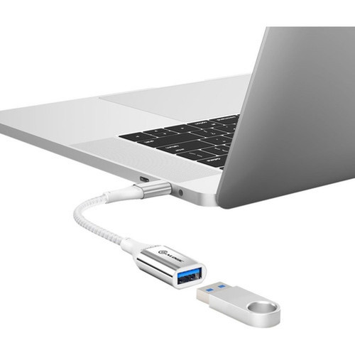 Alogic Super Ultra USB 31 USB-C to USB-A Adapter - 15cm - Silver - 59 USBUSB-C Data Transfer Cable for Phone Tablet Notebook - ULCAA-SLV