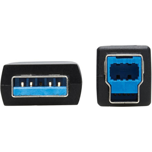 Tripp Lite by Eaton U328F-15M USB 32 Gen 1 Fiber Active Optical Cable MM Black 15 m 49 ft - 492 ft Fiber Optic Data Transfer U328F-15M