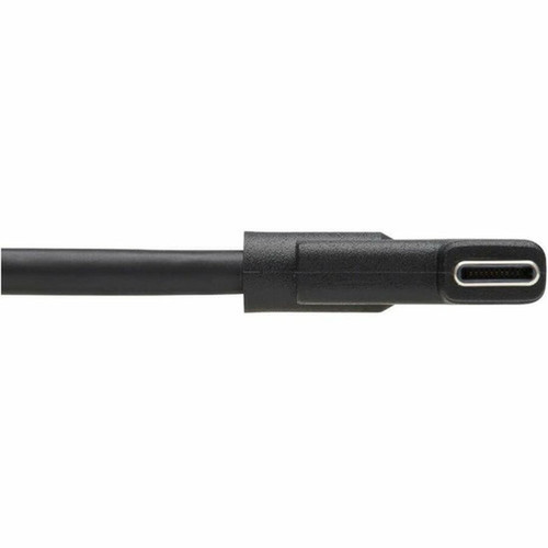 Tripp Lite by Eaton U420-01M-RA USB-C to USB-C Cable MM Black 1 m 33 ft - 33 ft Thunderbolt 3 Data Transfer Cable for Power - U420-01M-RA