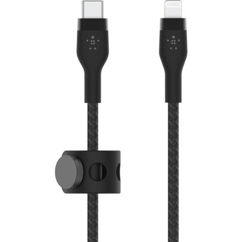 Belkin USB-C Cable with Lightning Connector - 66 ft LightningUSB-C Data Transfer Cable for iPhone iPad iPod iPad Pro iPad Air - CAA011BT2MBK