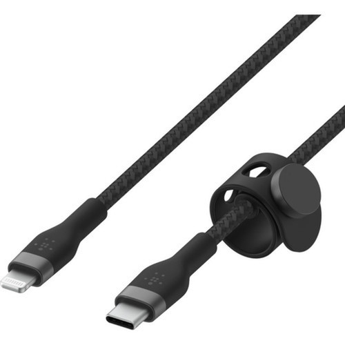 Belkin USB-C Cable with Lightning Connector - 66 ft LightningUSB-C Data Transfer Cable for iPhone iPad iPod iPad Pro iPad Air - CAA011BT2MBK
