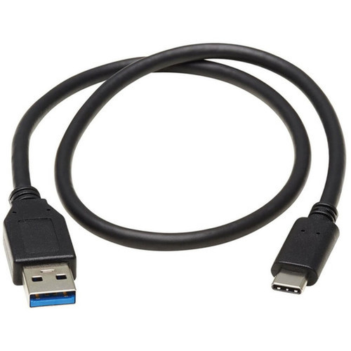 Tripp Lite by Eaton U428-20N USB Type-C to USB Type-A Cable MM 20 in - 17 ft USB Data Transfer Cable for Wall Charger Car Hard - U428-20N