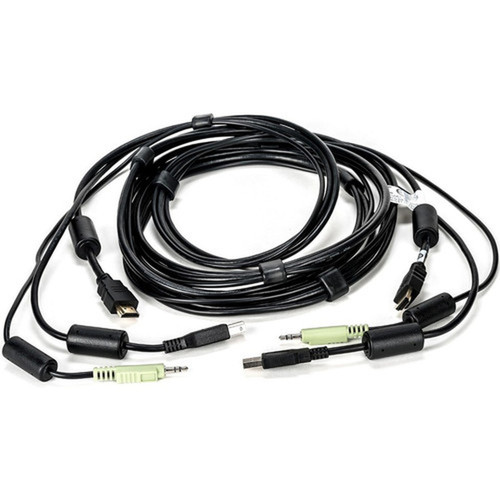 Vertiv Cybex SC800SC900 10 feet All-in-One KVM Cable  Single Head  4K UHD  HDMI-to-HDMI CBL0111 - 10 ft KVM Cable for KVM Mouse CBL0111