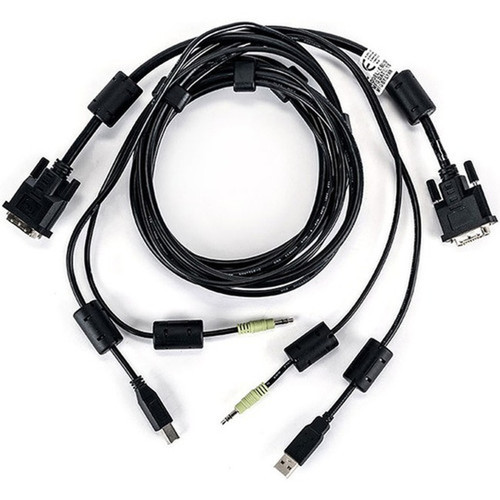 VERTIV KVM Cable - 6 ft KVM Cable for KeyboardMouse Audio Device KVM Switch Workstation - First End USB DVI-D Digital Video CBL0150