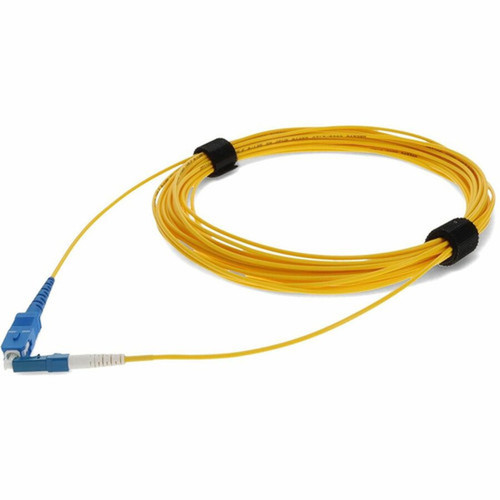 AddOn 2m SMF 9125 Simplex SCLC OS1 Yellow OFNR Riser Rated Patch Cable - 66 ft Fiber Optic Network Cable for Network Device - 1 x ADD-SC-LC-2MS9SMF