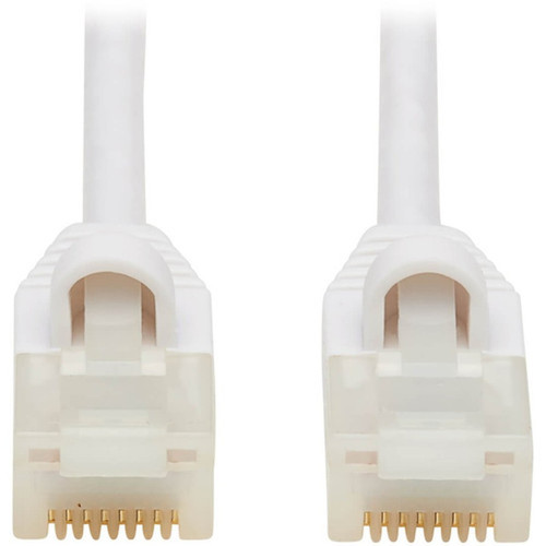 Tripp Lite Safe-IT N261AB-S05-WH Cat6a UTP Network Cable - 5 ft Category 6a Network Cable for Network Device Patch Panel Switch - N261AB-S05-WH