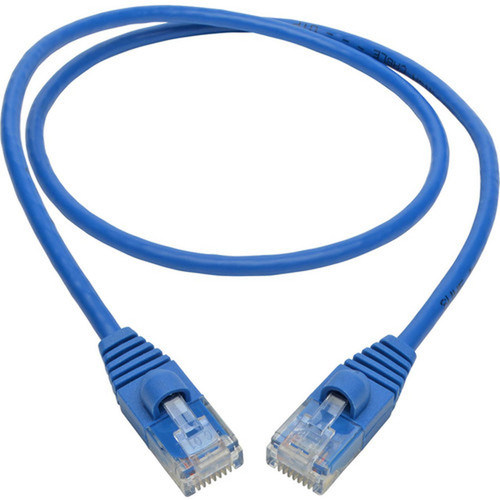 Tripp Lite by Eaton Gigabit N261-S02-BL Cat6a UTP Patch Network Cable - 2 ft Category 6a Network Cable for PC Server Router Patch N261-S02-BL