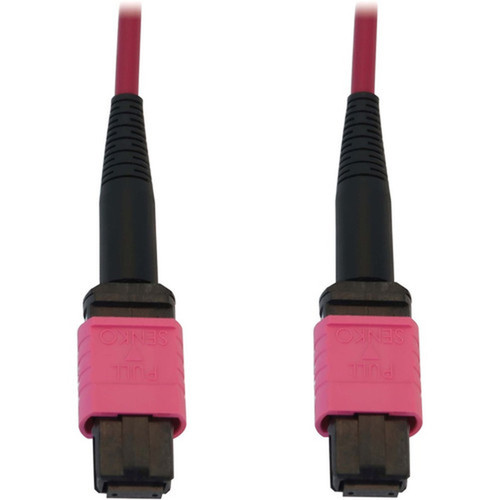 Tripp Lite by Eaton N845B-10M-12-MG Fiber Optic Network Cable - 328 ft Fiber Optic Network Cable for Network Device Patch Panel - 1 N845B-10M-12-MG