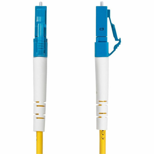 StarTechcom 15m 492ft LC to SC UPC OS2 Single Mode Simplex Fiber Optic Cable 9125microm 40G100G LSZH Fiber Patch Cord - SPSMLCSC-OS2-15M
