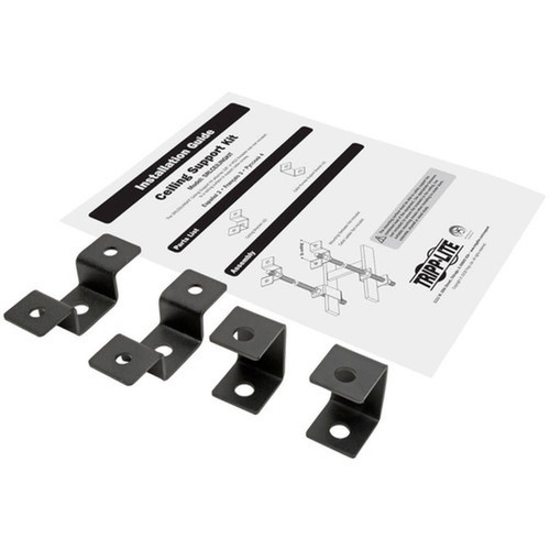 Tripp Lite by Eaton SRLCEILINGKIT Ceiling Mount for Cable Ladder - Black - 4  Pack SRLCEILINGKIT