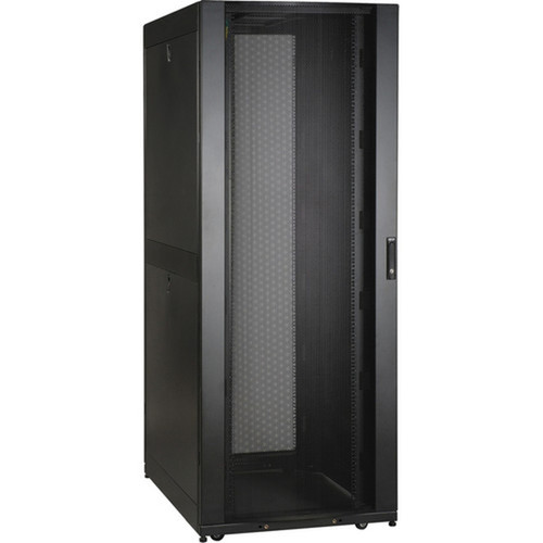 Tripp Lite by Eaton SmartRack SR42UBWDVRT Rack Cabinet - 42U Rack Height x 19 48260 mm Rack Width - 102058 kg DynamicRolling - SR42UBWDVRT