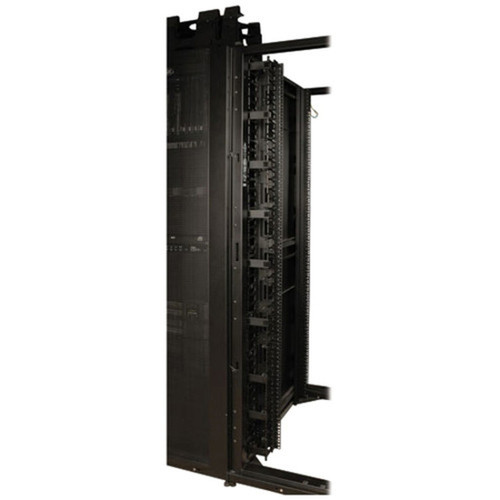 Tripp Lite by Eaton SmartRack SR42UBWDVRT Rack Cabinet - 42U Rack Height x 19 48260 mm Rack Width - 102058 kg DynamicRolling - SR42UBWDVRT
