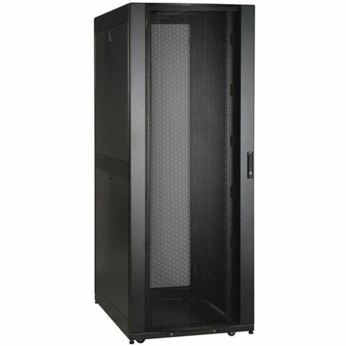 Tripp Lite by Eaton SmartRack SR42UBWDVRT Rack Cabinet - 42U Rack Height x 19 48260 mm Rack Width - 102058 kg DynamicRolling - SR42UBWDVRT