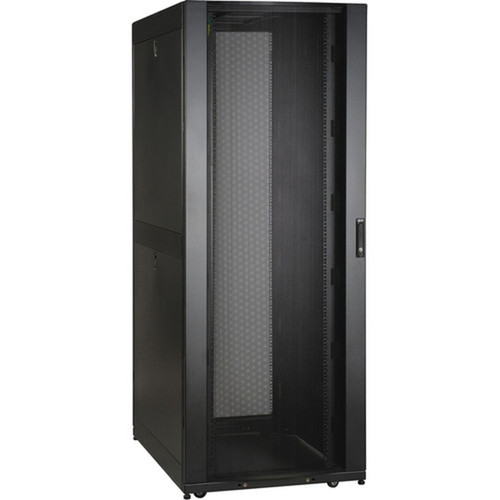 Tripp Lite by Eaton SmartRack SR42UBWDVRT Rack Cabinet - 42U Rack Height x 19 48260 mm Rack Width - 102058 kg DynamicRolling - SR42UBWDVRT