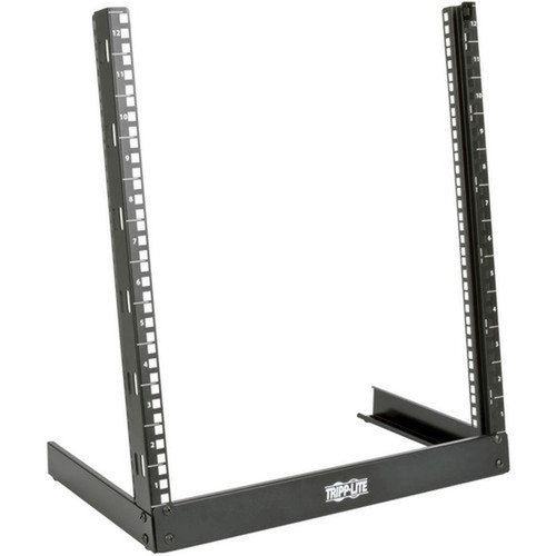 Tripp Lite by Eaton SmartRack 12U Desktop 2-Post Open-Frame Rack - For LAN Switch Patch Panel AV Equipment - 12U Rack Height x 19 SR2POST12