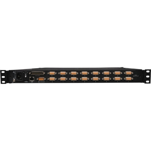 Tripp Lite by Eaton NetDirector 16-Port 1U Rack-Mount Console IP KVM Switch w19 in LCD - 16 Computers - 19 LCD - 1280 x 1024PS2 B020-U16-19-IP