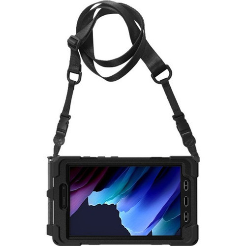 CODi Rugged Rugged Carrying Case for 8 Samsung Galaxy Tab Active3 Tablet - Black - Shock Absorbing Drop Resistant Bump Resistant - C30705059