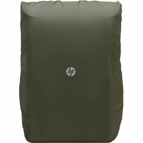 HP Carrying Case Backpack for 156 Notebook - Gray Green - Water Resistant RFID Resistant - Plastic Polyethylene Foam Body - - L 9J496AA