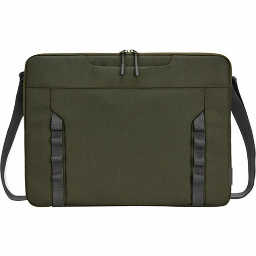 HP Carrying Case Sleeve for 156 Notebook - Gray Green - Water Resistant - Plastic Polyethylene Foam Body - Handle Shoulder - 6 9J498AA
