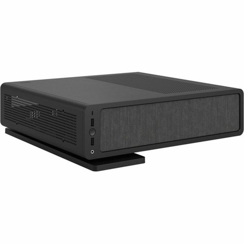Fractal Design Ridge Computer Case - Small - Black - Steel Aluminum - 2 x 551 140 mm x Fans Installed - Mini ITX Motherboard - FD-C-RID1N-11