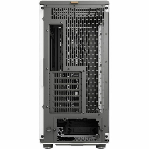 Fractal Design North XL Gaming Computer Case - Chalk White - Tempered Glass Steel Wood Alloy - 3 x 551 140 mm x Fans - EATX FD-C-NOR1X-04
