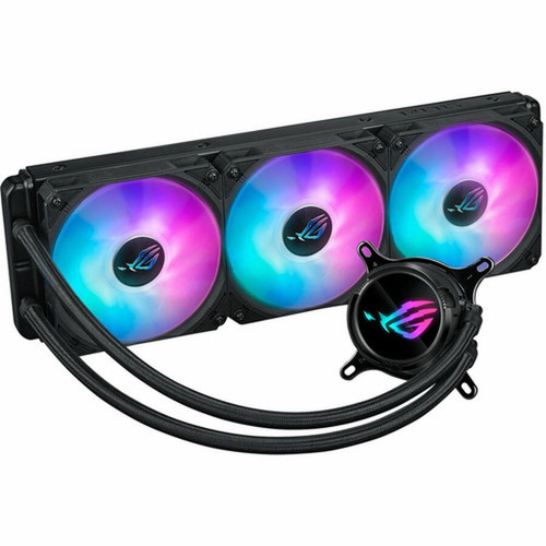 Asus ROG Strix LC III 360 ARGB Cooling FanRadiatorWater BlockPump - 1 Pack - 472 120 mm Maximum Fan Diameter - 3 x Fans - - - ROG STRIX LC III 360 ARGB