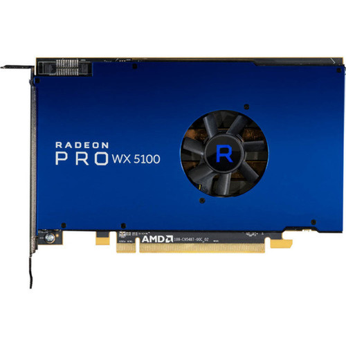 AMD Radeon Pro WX 5100 Graphic Card - 8 GB GDDR5 - Full-height - 713 MHz Core - 109 GHz Boost Clock - 256 bit Bus Width - PCI Express 100-505940