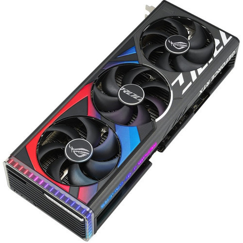 Asus ROG NVIDIA GeForce RTX 4090 Graphic Card - 24 GB GDDR6X - 7680 x 4320 - 255 GHz Boost Clock - 384 bit Bus Width - PCI Express - ROG-STRIX-RTX4090-24G-GAM