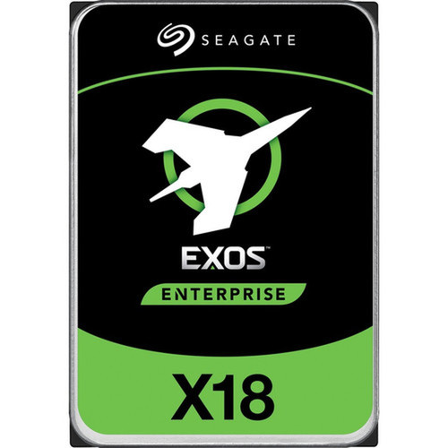 Seagate Exos X18 ST12000NM000J 12 TB Hard Drive - Internal - SATA SATA600 - Conventional Magnetic Recording CMR Method - Storage ST12000NM000J