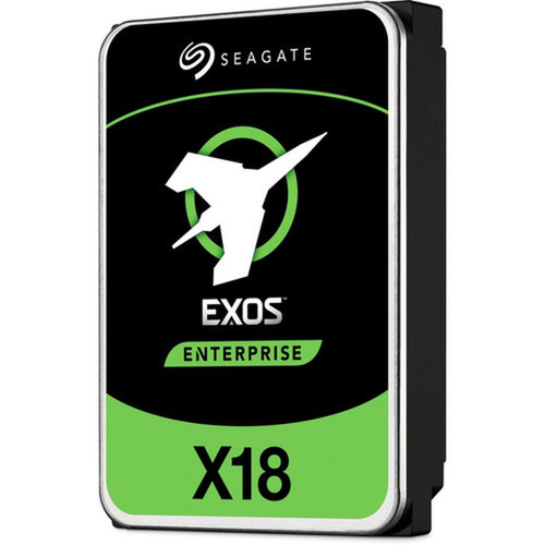 Seagate Exos X18 ST12000NM000J 12 TB Hard Drive - Internal - SATA SATA600 - Conventional Magnetic Recording CMR Method - Storage ST12000NM000J