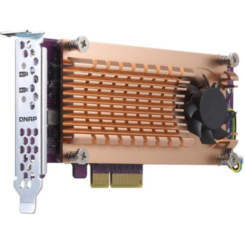 QNAP Dual M2 221102280 PCIe SSD Expansion Card QM2-2P-244A