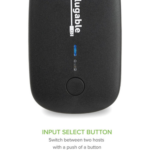 Plugable USB 20 Sharing Switch - USB - External - 1 USB Ports - 1 USB 20 Ports - PC Mac Linux USB2-SWITCH2