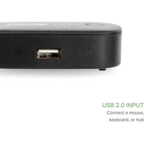 Plugable USB 20 Sharing Switch - USB - External - 1 USB Ports - 1 USB 20 Ports - PC Mac Linux USB2-SWITCH2