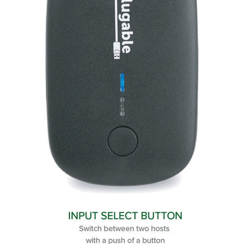 Plugable USB 30 Sharing Switch for One-Button Swapping of USB Device or Hub Between Two Computers AB Switch - USB 30 Type A - - 1 USB3-SWITCH2