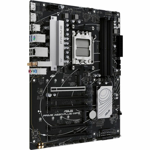 Asus Prime A620-PLUS WIFI6 Gaming Desktop Motherboard - AMD A620 Chipset - Socket AM5 - ATX - Ryzen 7 Processor Supported - 192 GB RAM PRIME A620-PLUS WIFI6