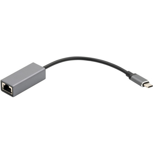 VisionTek USB-C to Ethernet 1 Gbps Adapter MF - USB Type C - 1 Ports - 1 - Twisted Pair - 101001000Base-T - Portable 901358