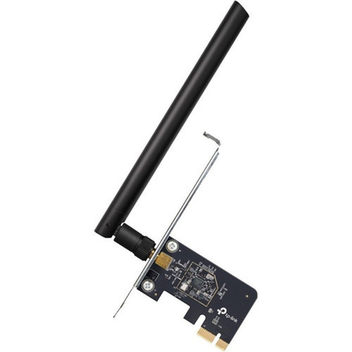 TP-Link AC600 IEEE 80211 abgnac Wi-Fi Adapter - PCI Express - 633 Mbits - 240 GHz ISM - 5 GHz UNII - Plug-in Card - Low-profile ARCHER T2E